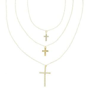 Faith Theme Multi-strand Necklace